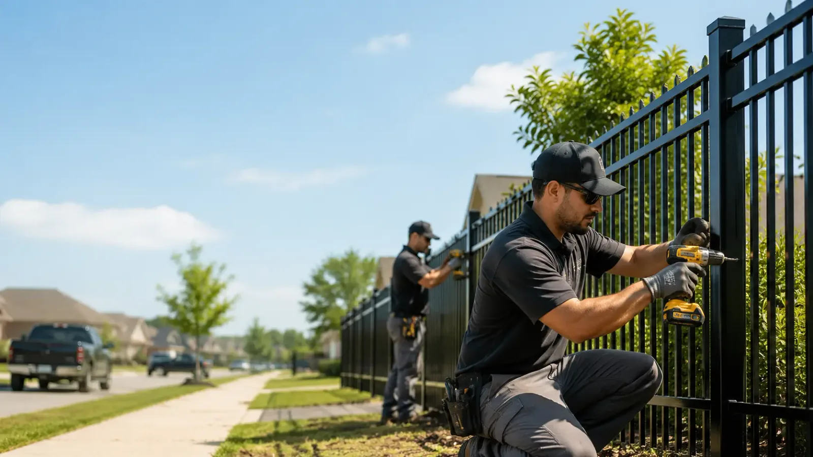 Metal Fence Installation in Hunt, NY